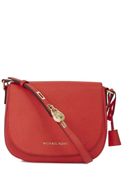 michael kors hamilton saffiano leather crossbody bag large|saffiano leather crossbody bag.